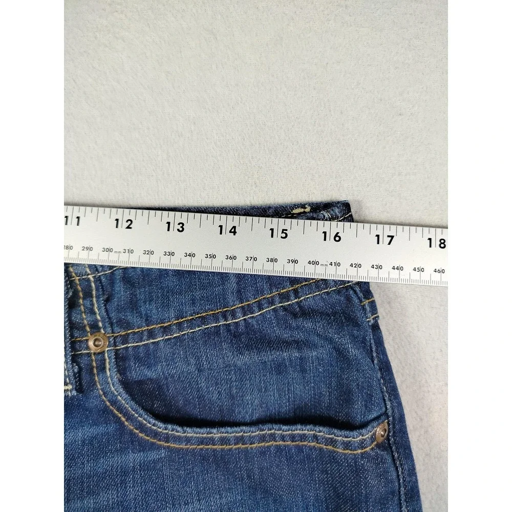BKE‎ Whitney Jeans Womens 31x29 1/2 Blue Medium Wash Mid Rise Bootcut Denim